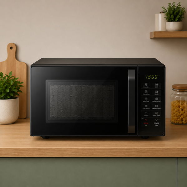 23L Solo Microwave Oven (Black)